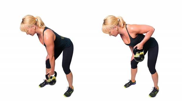 Trening s girjom 4 vježbe koje neće opteretiti vaša leđa