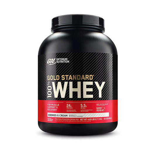 Gold standard 100% Whey protein 2270g cookies & cream - Optimum Nutrition