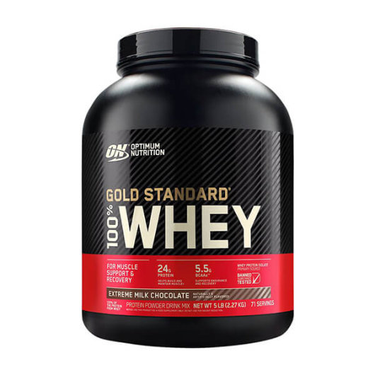 Gold standard 100% Whey protein 2270g extreme chocolate - Optimum Nutrition