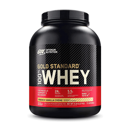 Gold standard 100% Whey protein 2270g french vanilla - Optimum Nutrition