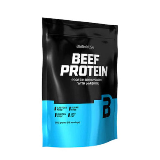 Beef Protein 500g jagoda - Biotech USA