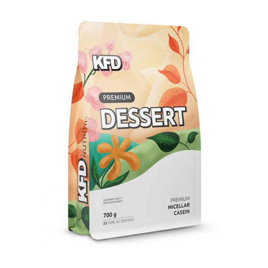 Casein DESSERT 700g čokolada - KFD Nutrition