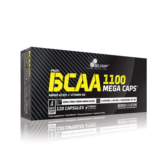 OLIMP BCAA Mega 1100 120 kapsula – Olimp Nutrition