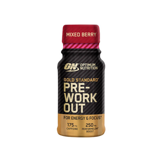 ON Gold PRE-workout shot 60ml berry – Optimum Nutrition