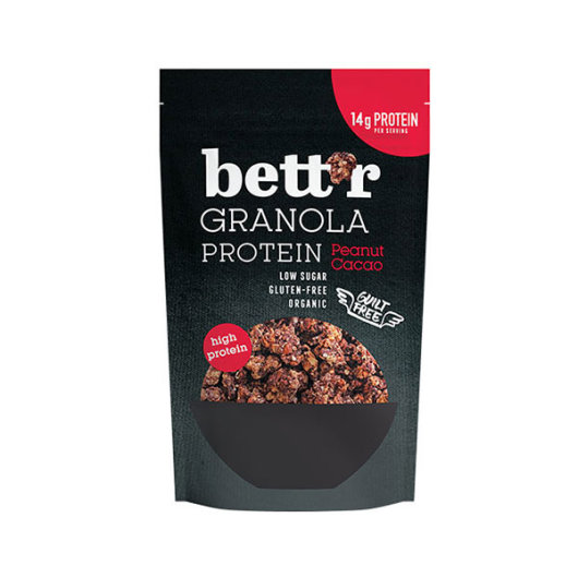 Proteinska granola Kikiriki & Kakao 300g Bez glutena - Bett’r