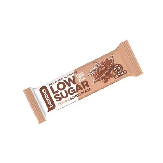 Pločica Low Sugar 40g Kakao & Čokolada - Bombus