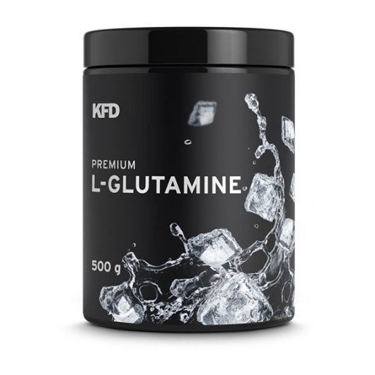 Glutamin u prahu KFD u bijeloj posudici od 500 grama