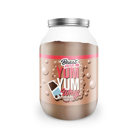 YumYum whey proteini 1000g čoko/lješnjak - Beast Pink
