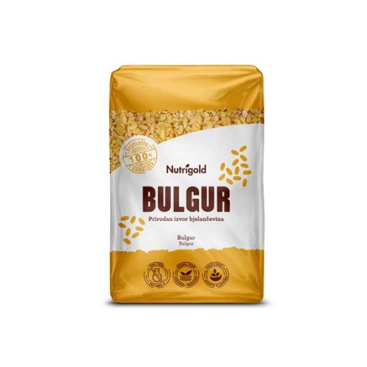 Žitarica bulgur Nutrigold u prozirnoj vrečici od 1000 grama