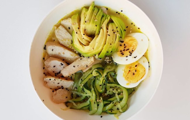 Ramen zdjela kao japanska jela u proteinskom izdanju! Recept na linku!
