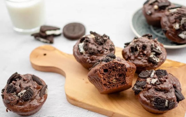 Oreo proteinski muffini za slatke želje!